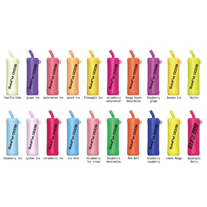 UDN BAR V2 6000 Strawberry Ice Cream (Клубничное Мороженое)