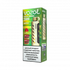 VOZOL GEAR SHISHA 25000 Цитрон