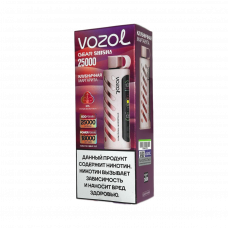 VOZOL GEAR SHISHA 25000 Клубничная маргарита