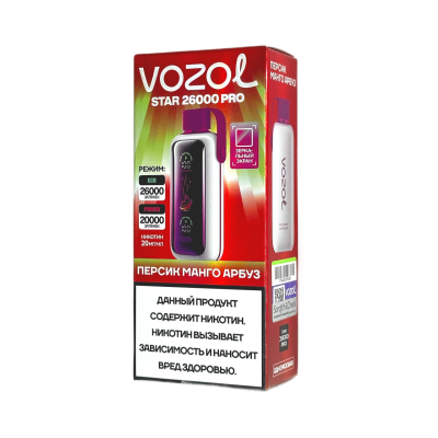 VОZOL STAR PRO Персик Манго Арбуз