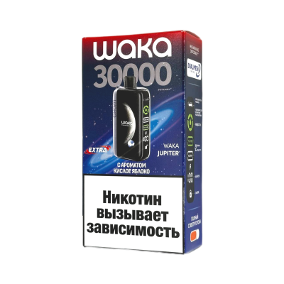 WAKA JUPITER EXTRA 30000  КИСЛОЕ ЯБЛОКО