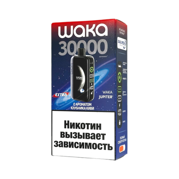 WAKA JUPITER EXTRA 30000  КЛУБНИКА КИВИ