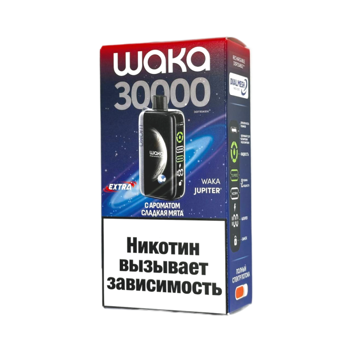 WAKA JUPITER EXTRA 30000  СЛАДКАЯ МЯТА