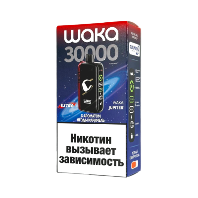 WAKA JUPITER EXTRA 30000  ЯГОДЫ КАРАМЕЛЬ