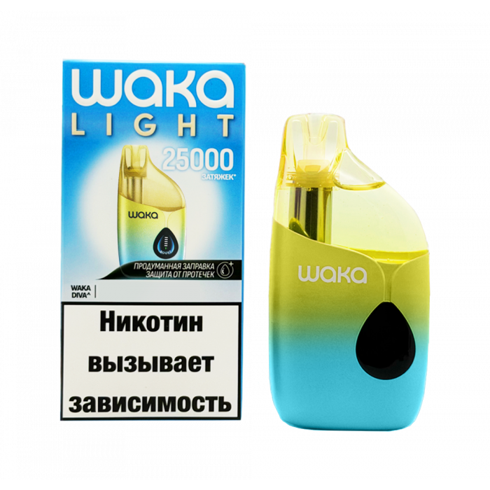 WAKA LIGHT DIVA  Кислое Яблоко