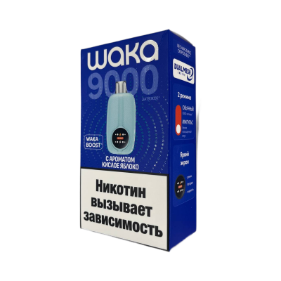 WAKA NOVO 9000 Кислое Яблоко