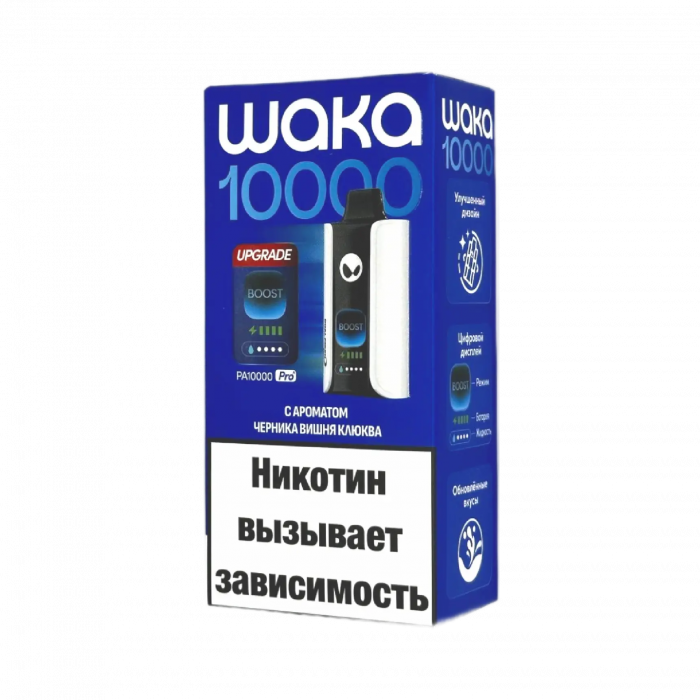 WAKA soPRO PA 10000 Boost Черника Вишня Клюква