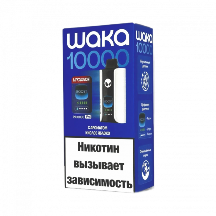 WAKA soPRO PA 10000 Boost Кислое Яблоко