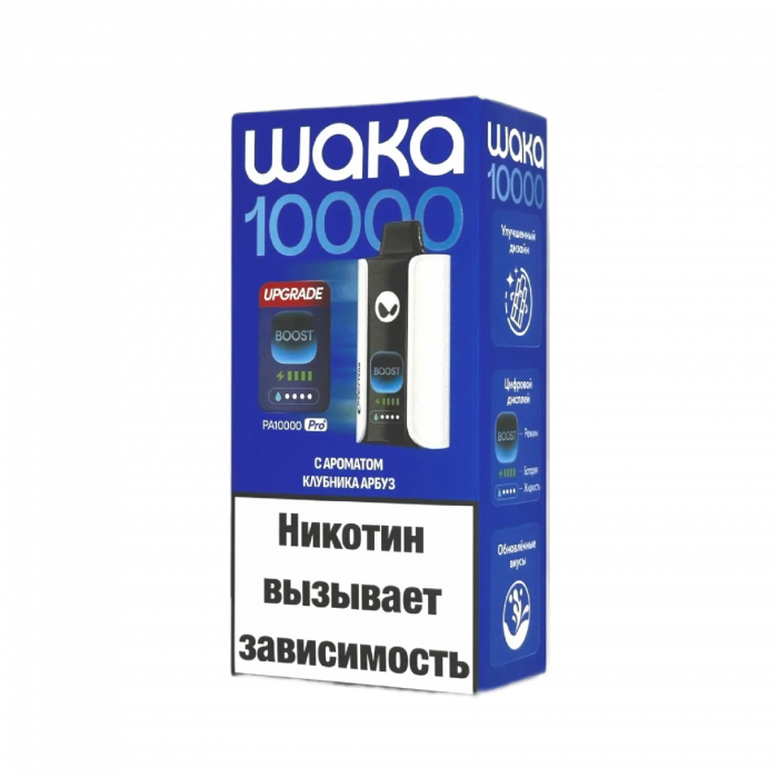 WAKA soPRO PA 10000 Boost Клубника Арбуз