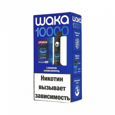 WAKA soPRO PA 10000 Boost Клюква Виноград