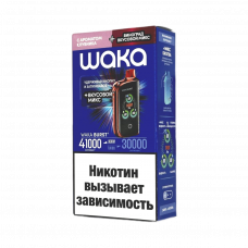 WAKA E.T BURST 41000 Клубника + Виноград, микс