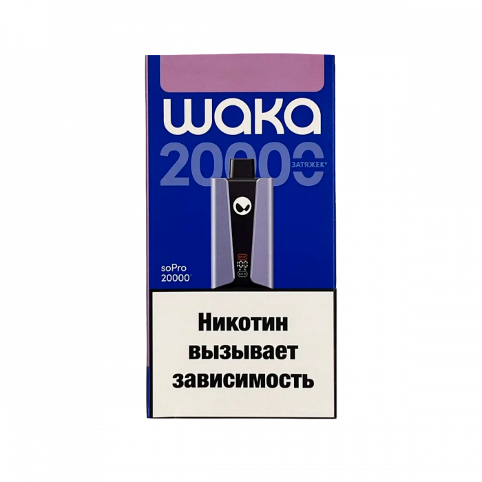 WAKA soPro 20000 Клубника, лёд HARD