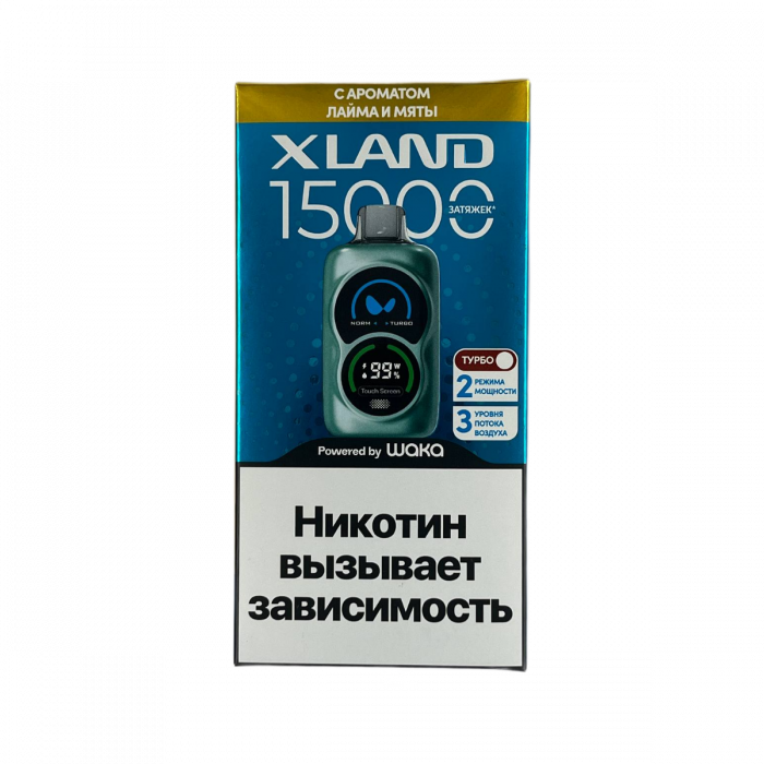 WAKA XLAND 15000 Лайм и мята