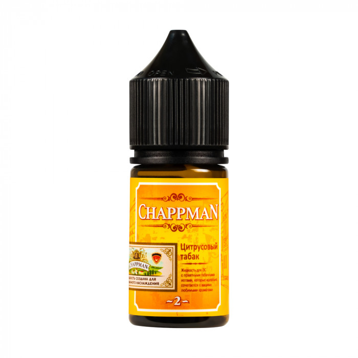 Жидкость Chappman Salt Цитрусовый табак 30 мл