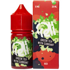 Жидкость REEL LOW COST Green Tea with Currant (Зеленый Чай с Ягодами) 0% 28 мл