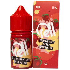Жидкость REEL LOW COST Strawberry Fresh with Melon (Клубничный сок с Дыней) 0% 28 мл