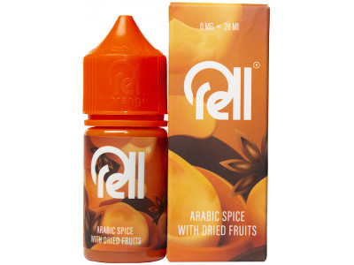 Новинка! Жидкости RELL ORANGE без никотина для электронных сигарет!